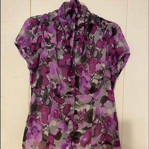 AB Studio Patterned Blouse